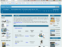 Tablet Screenshot of bricker.info